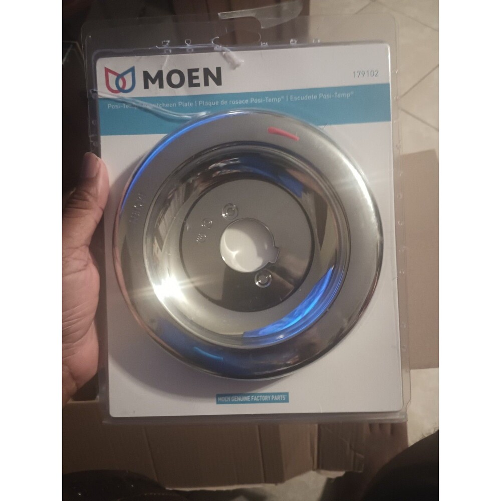 MOEN Posi-Temp Plastic Escutcheon Plate 179102